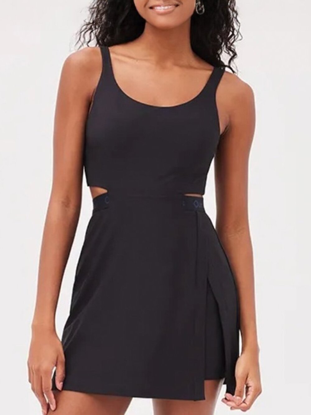 Outdoor Voices Black Cut Out Athleisure Dress Size M